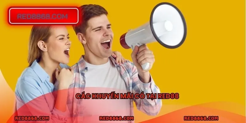 Các khuyến mãi có tại RED88