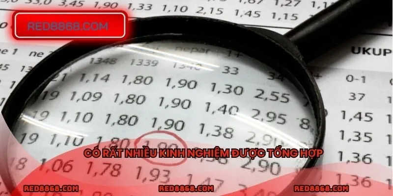 Có rất nhiều kinh nghiệm được tổng hợp