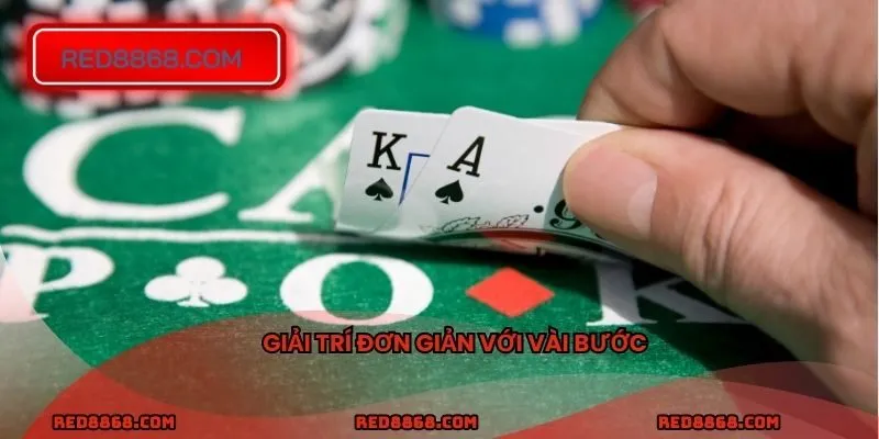 Giải trí đơn giản với vài bước